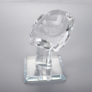 手掌水晶底座玻璃球手托球掌形状捧球底座旋转球底座地球手型底盘