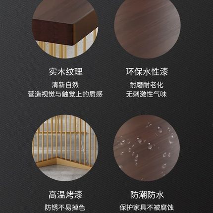 办公室会议桌长桌简约现代长条实木E大板桌子简易客厅洽谈桌椅组