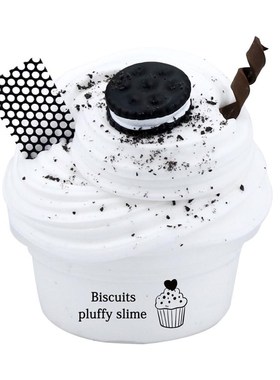 60ml/120ml Slime Fluffy Lizun DIY Kit Modeling Clay Light Pl