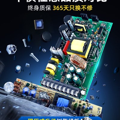 LRS开关电源220转24V12V监控直流 5B0/100/150/200S变压器350明伟