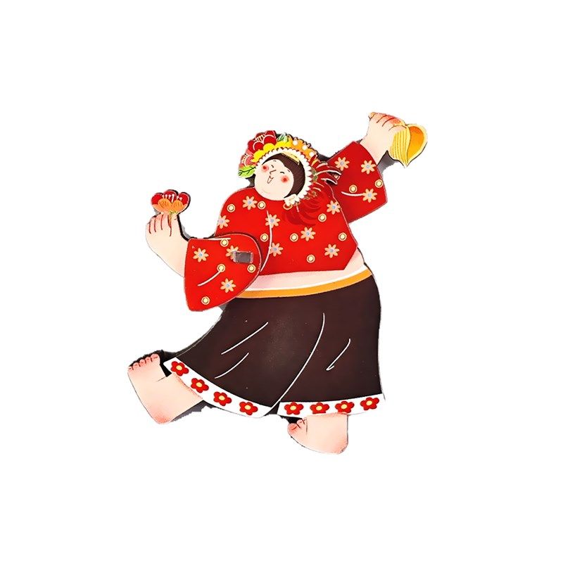 泉州冰箱贴开元寺东西塔纪念品旅游文创惠安女蟳蜅女簪花小礼品,家居饰品,冰箱贴,淘宝优惠券,粉丝福利购,淘宝优惠卷