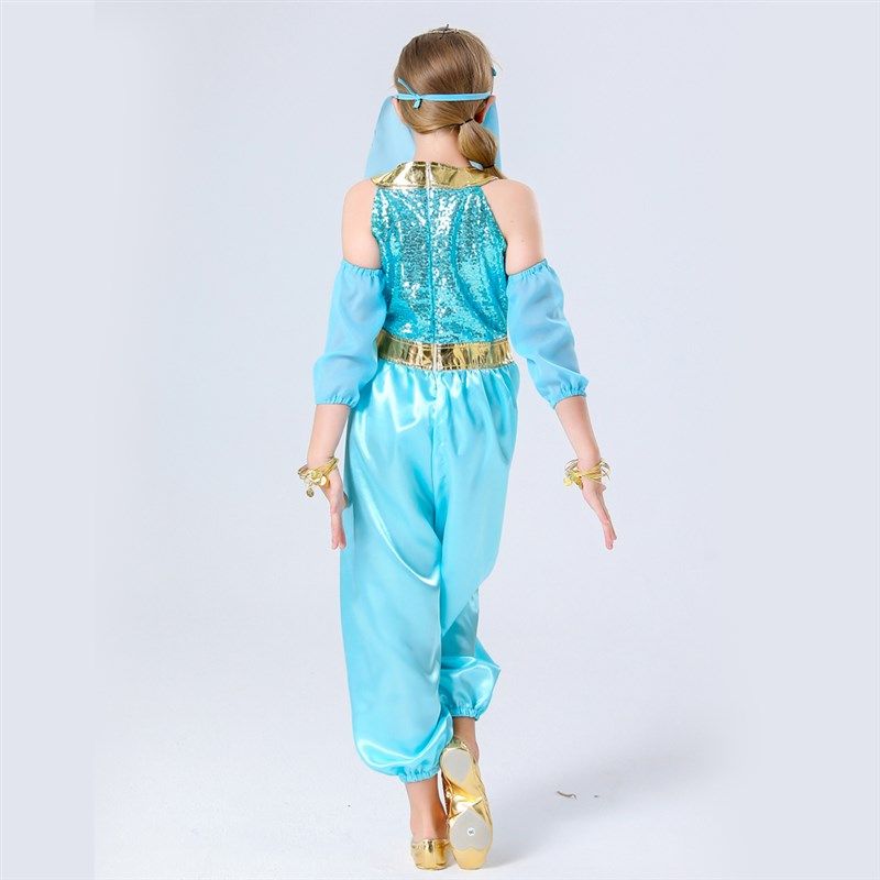 新品印度王子服装阿拉丁神灯话剧演出服苏丹公主服儿童民族服阿拉