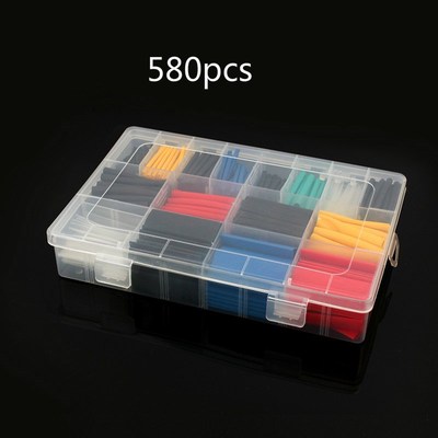 *580pcs/750pcs  Heat shrink tube kit Insulation Sleeving Pol