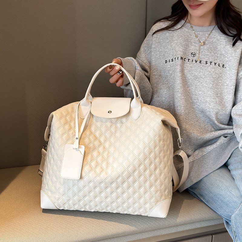 旅行包女大容量行李袋超大待产包收纳袋运动健身包短途便携手提包