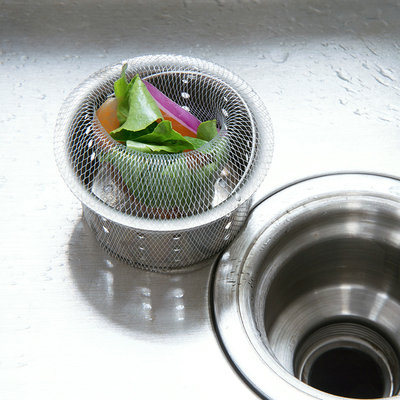 新品300只一次性厨房水槽过滤网 剩菜剩饭水池洗菜盆垃圾收纳神器