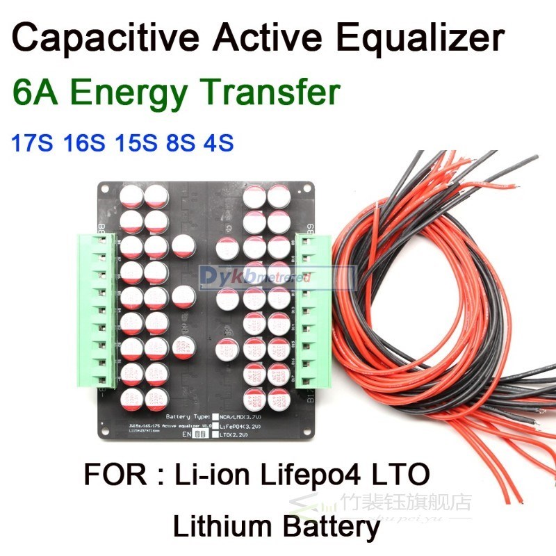 DYKB 3S-20S 6A BMS Active Balancer Board Energy Transfer Bal