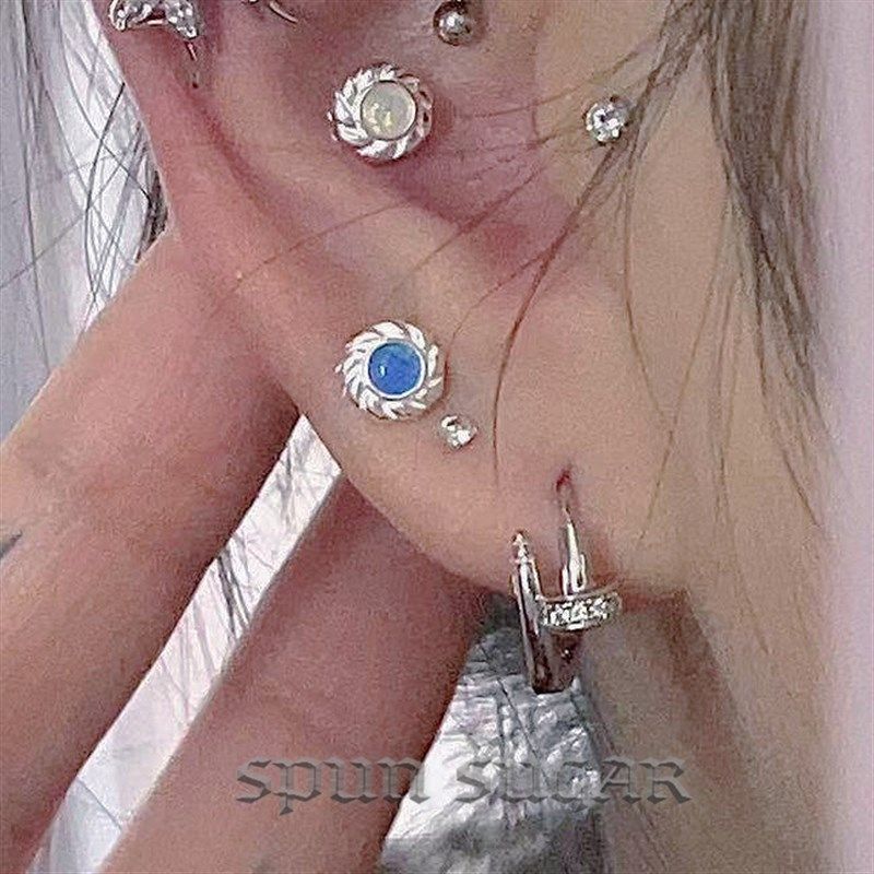 闪钻钉子耳饰女耳环小众设计高级感中性冷淡风百搭耳钉叠戴耳圈扣,饰品/流行首饰/时尚饰品新,耳环,淘宝优惠券,粉丝福利购,淘宝优惠卷