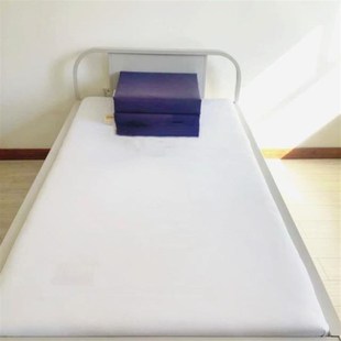 军白制式床单人硬消防白/内务混纺床单武白加线床单纯棉白定型床