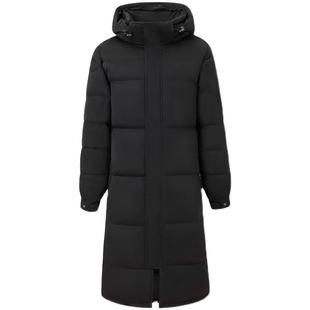 加厚保暖棉衣外套 宽松韩版 过膝情侣羽绒棉h服男女2023秋冬季 新款