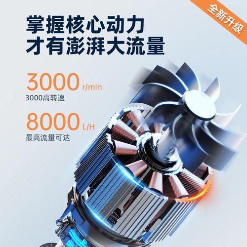 超静音鱼缸水泵水陆两用小型水泵底吸抽水泵鱼池潜水泵过滤循环泵