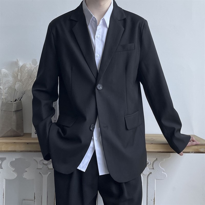 成人礼礼服男高中k生男生休闲潮流西装套装高级韩版主持人毕业礼