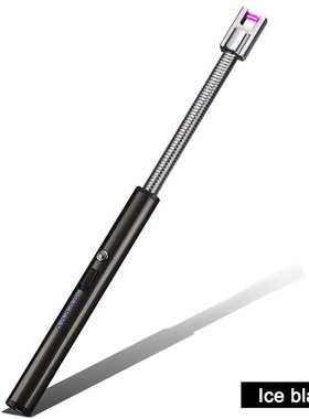 1pcs USB Electric Lighter 360 Degree Rotation Rechargeable