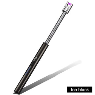 1pcs USB Electric Lighter 360 Degree Rotation Rechargeable