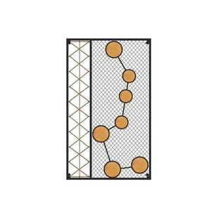 工业风吊顶餐厅铁艺隔断屏风酒店铁网天花板网格麻绳木条装饰定制