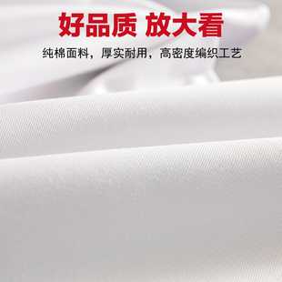 制式白床单军训单人学生宿舍上下铺加厚白色床单单件防皱被单