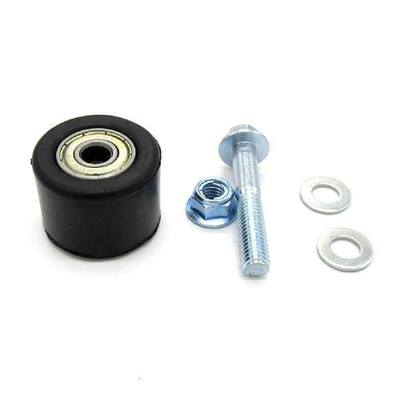 极速NEW 8mm Black Motorcycle Chain Roller Slider Tensioner