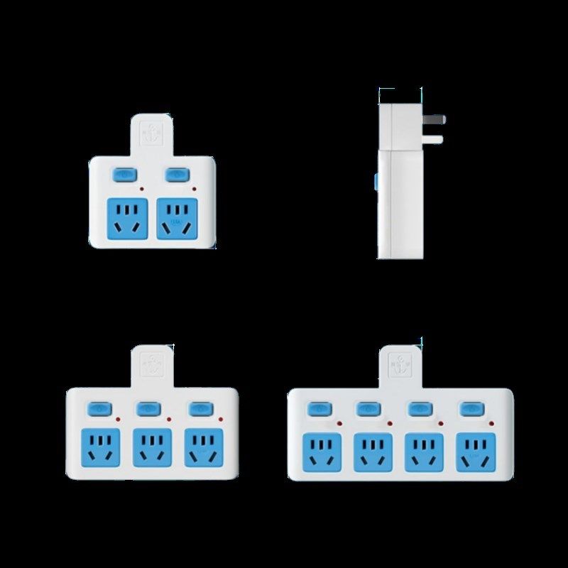 空调插座转换器16安插头一转二三大功率三孔家用16a转换头10a