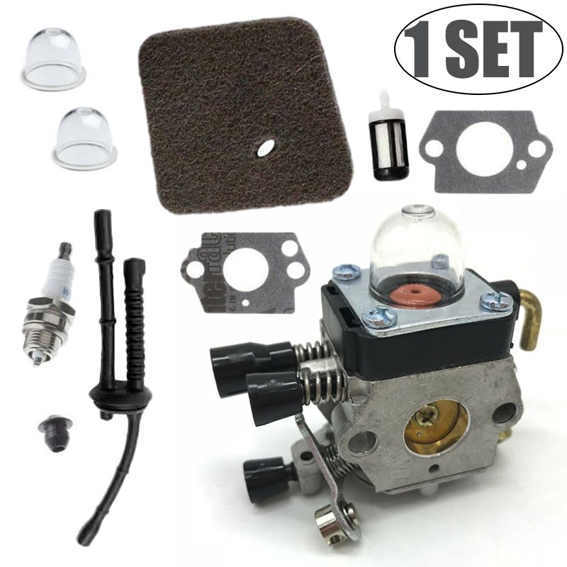 1 set Carburetor  Stihl HS45 FS55 FS310 Hedge Trimmer Chains