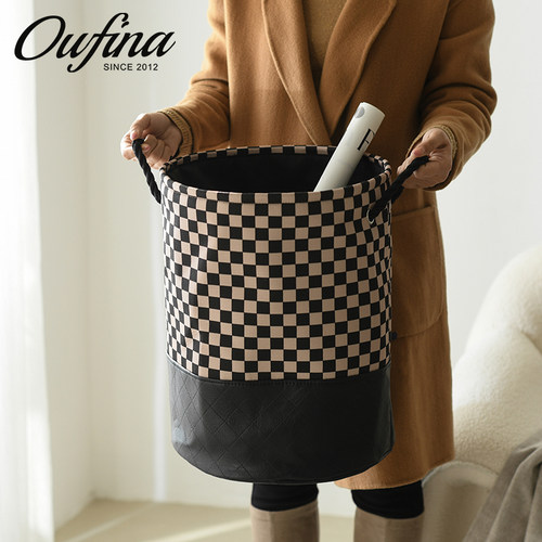 收纳桶脏衣桶脏衣篓布艺加厚大容量家用儿童玩具收纳筐衣物洗衣篮