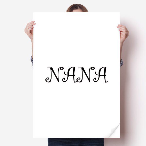 花体英文字母礼物图案海报贴纸80x55cm墙贴纸卧室家居装饰