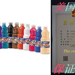 新品Prang - Ready-to-Use Tempera Paint, 12 Assorted Colors