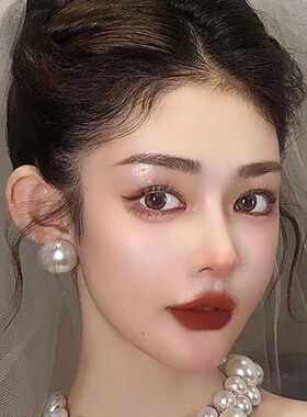 小众高货新娘新款手工大珍珠项链欧美轻奢气质高级感说个链赫本风