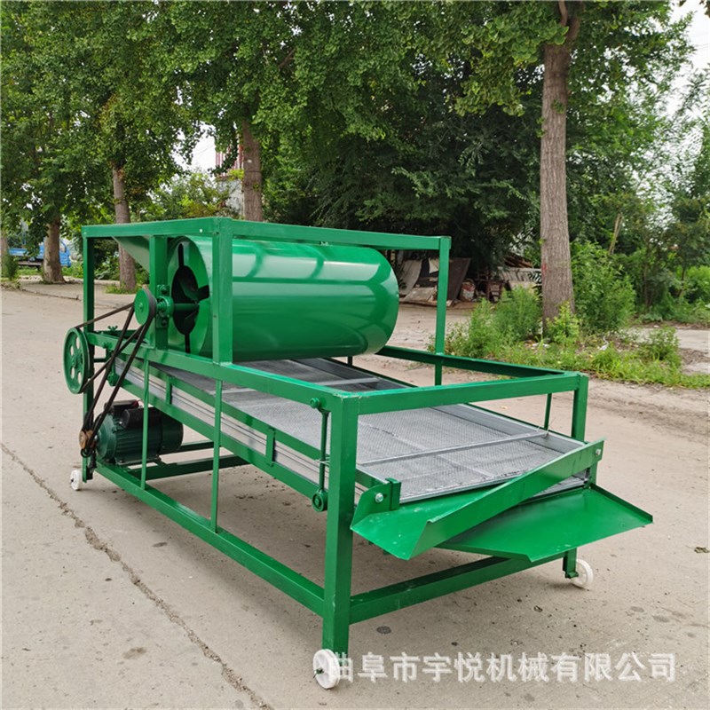 新款电动筛选机 谷子高粱去杂机 家用油菜籽除杂机