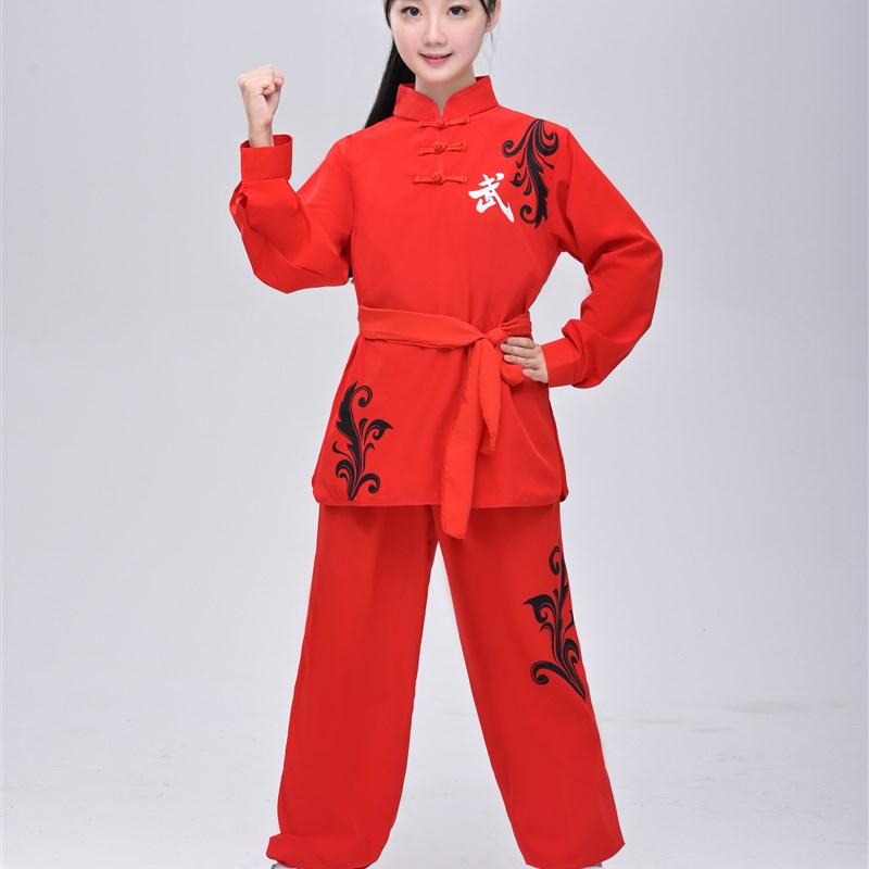 儿童武术服武馆训练服民族风太极练功服L幼儿园功夫比赛表演服装