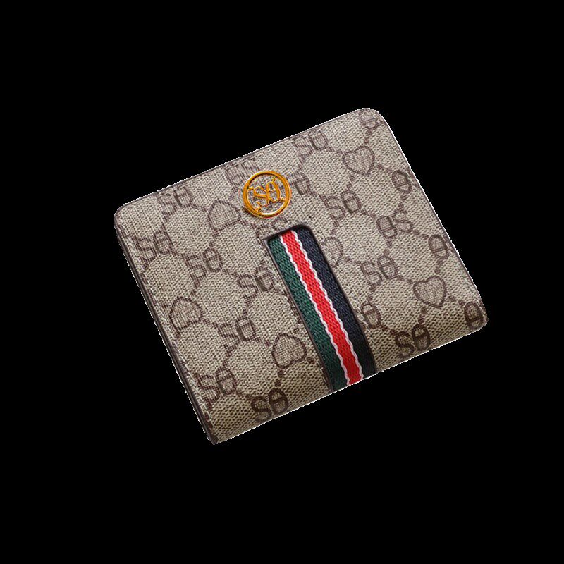 皮夹小钱包女士2023新款小众设计网红爆款卡包短款小巧高级感超薄