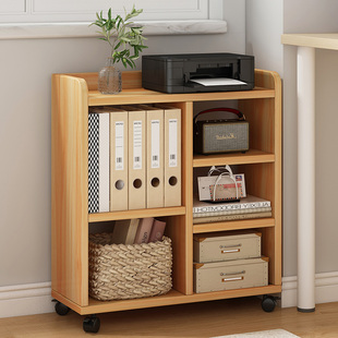 文件柜办公室桌下收纳柜可移动置物i柜小柜子收纳柜桌边置物架带