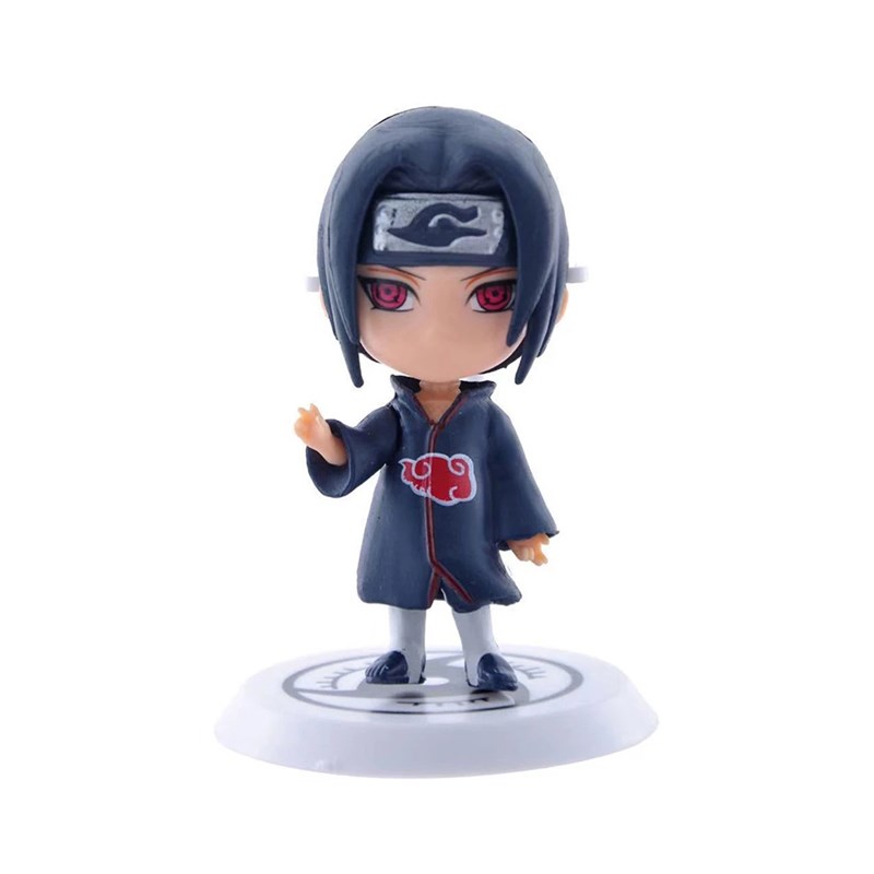 速发6pcs/set Naruto Shippuden Anime Action Figure Hatake Kak