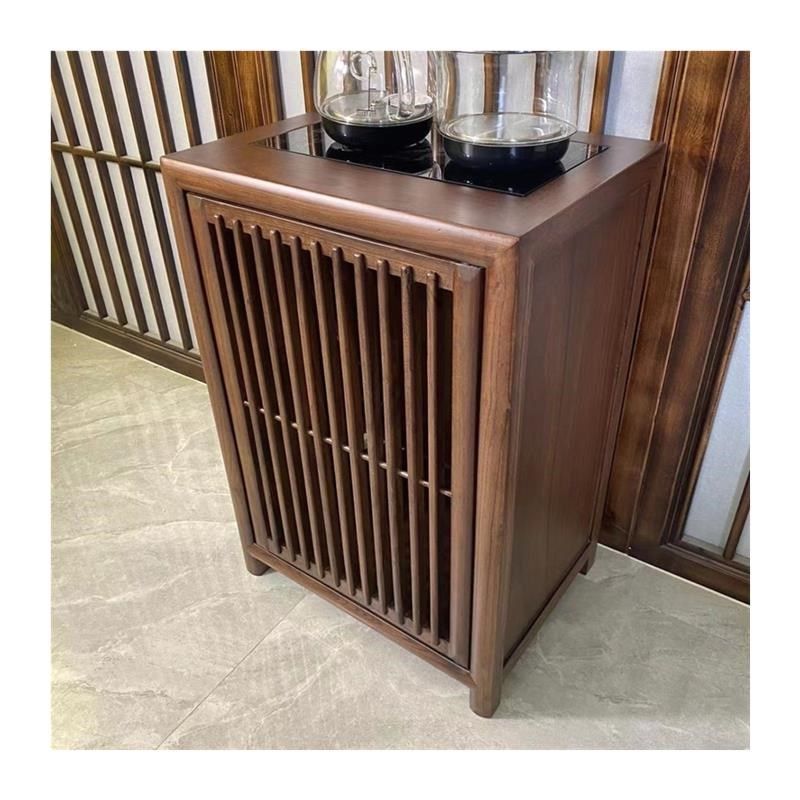 中式茶水柜实木侧边煮茶下置水桶客厅单门茶边榆木简约烧水一体,商业/办公家具,办公茶水柜,淘宝优惠券,粉丝福利购,淘宝优惠卷