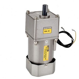 爆品交流齿轮减速60W90W120W单相220V带调速器减速机立式 卧马达品