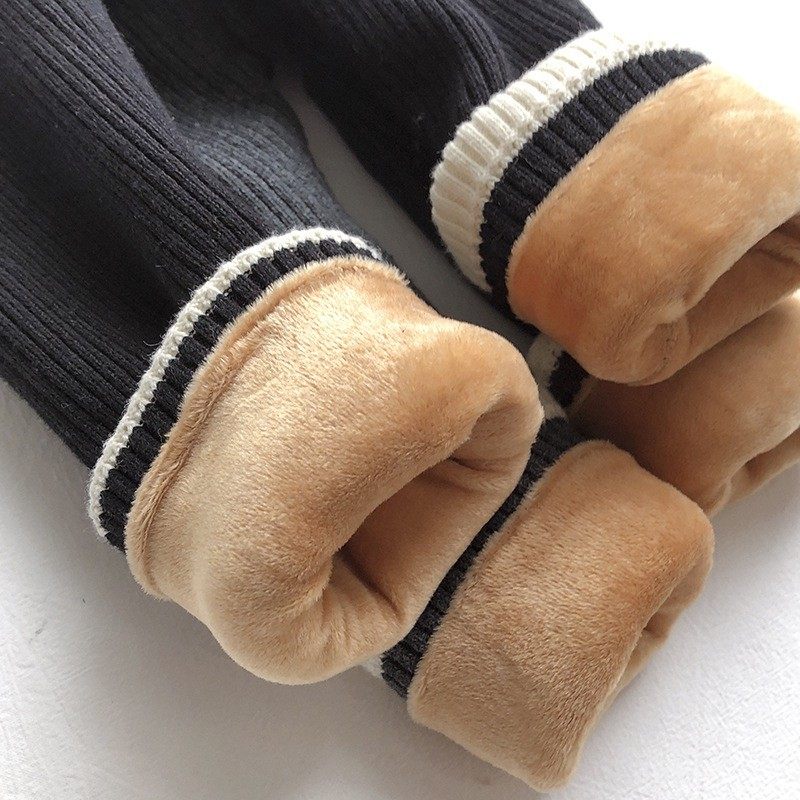 可可妈冬季女童打底裤加厚韩版毛线保暖裤子加绒儿童宝宝洋气条纹,童装/婴儿装/亲子装,裤子,淘宝优惠券,粉丝福利购,淘宝优惠卷