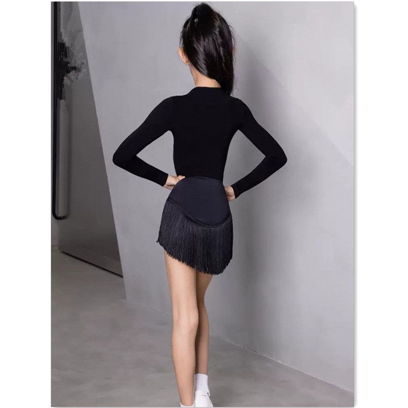 拉丁舞练功服女儿童2024新款高级感流苏裙网红表演出套装,童装/婴儿装/亲子装,儿童演出服,淘宝优惠券,粉丝福利购,淘宝优惠卷