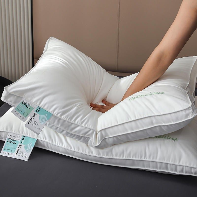 60支全棉羽丝枕芯A类母婴家用学生宿舍酒店婚庆枕安睡护颈枕头,床上用品,功能枕/保健枕/养生枕,淘宝优惠券,粉丝福利购,淘宝优惠卷
