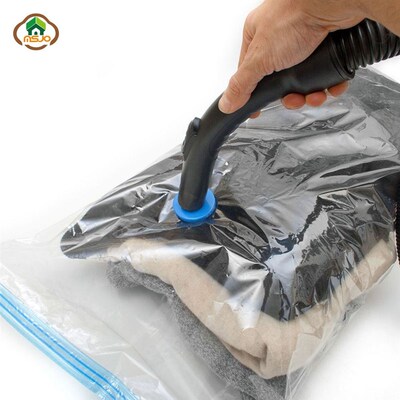 Vacuum Bags  Clothes 10PCS Storage Bag With Pump Hand Air Sa