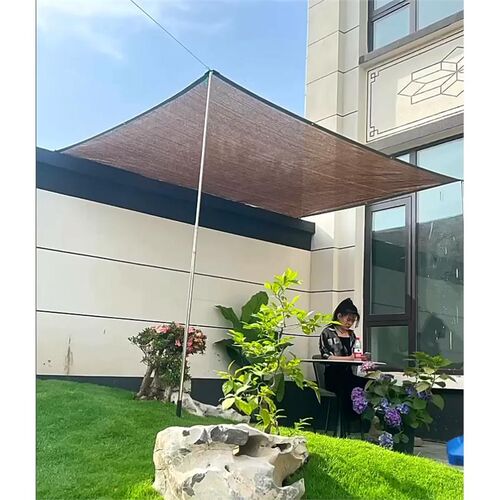 庭院遮阳网支撑杆 遮阳网固定杆 防晒网支撑杆植物遮阳网立柱露台