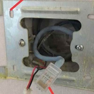 E10007S室内机U6010楼宇可视对讲门铃分机QU6010S挂板支架