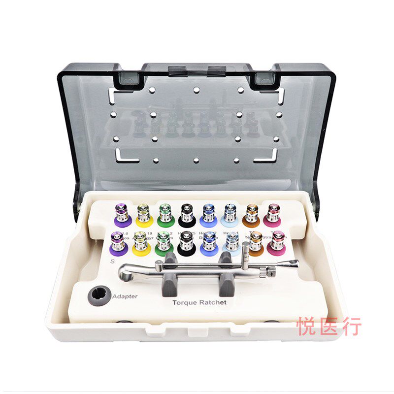 小众高货牙科修复万能种植工具盒登腾奥齿泰士卓曼扭力扳手口腔种