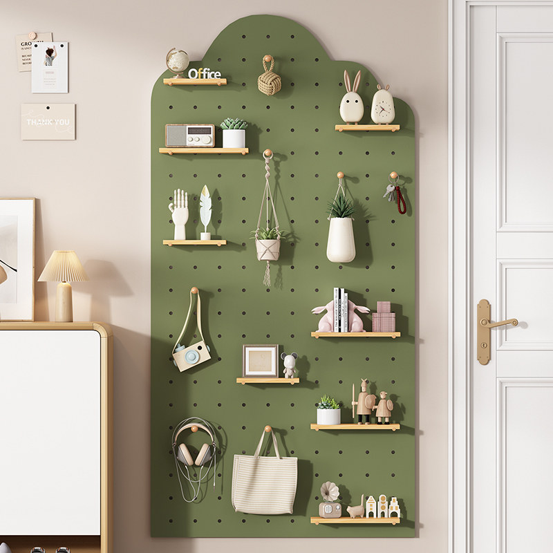 洞洞板实木定制挂墙书架收纳装饰墙壁隔板木质装饰展示墙上置物架,收纳整理,收纳洞洞板,淘宝优惠券,粉丝福利购,淘宝优惠卷