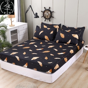 Sheet cotton Bed 单床笠2枕 极速Fitted Mattress Covers