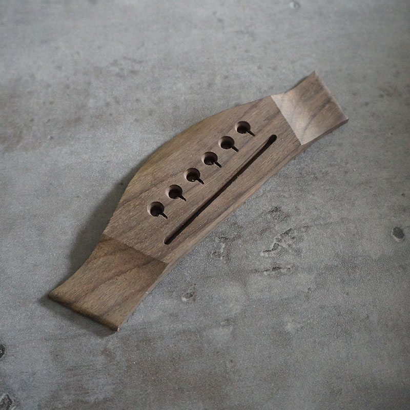 民谣木吉他古典琴桥拉弦板 玫瑰木琴码弦钉弦枕Q木板 专业乐器配