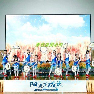 田间山歌里稻谷香学生舞蹈团体舞演出田园风表演服劳动儿童舞蹈服