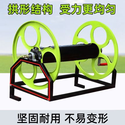 用农收管器2分打药管手摇盘管架绕管机高压打药管收纳架卷管机新