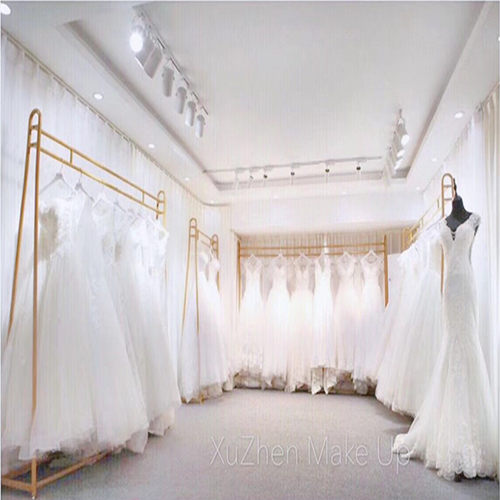 婚纱店高档落地展示架子礼服摄影模特秀禾服装工作室影楼挂衣现货