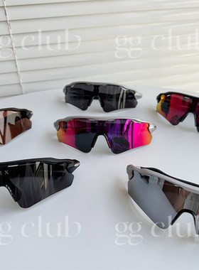 小众大框未来风骑行墨镜TR材质凹造型街拍太阳眼镜男女酷