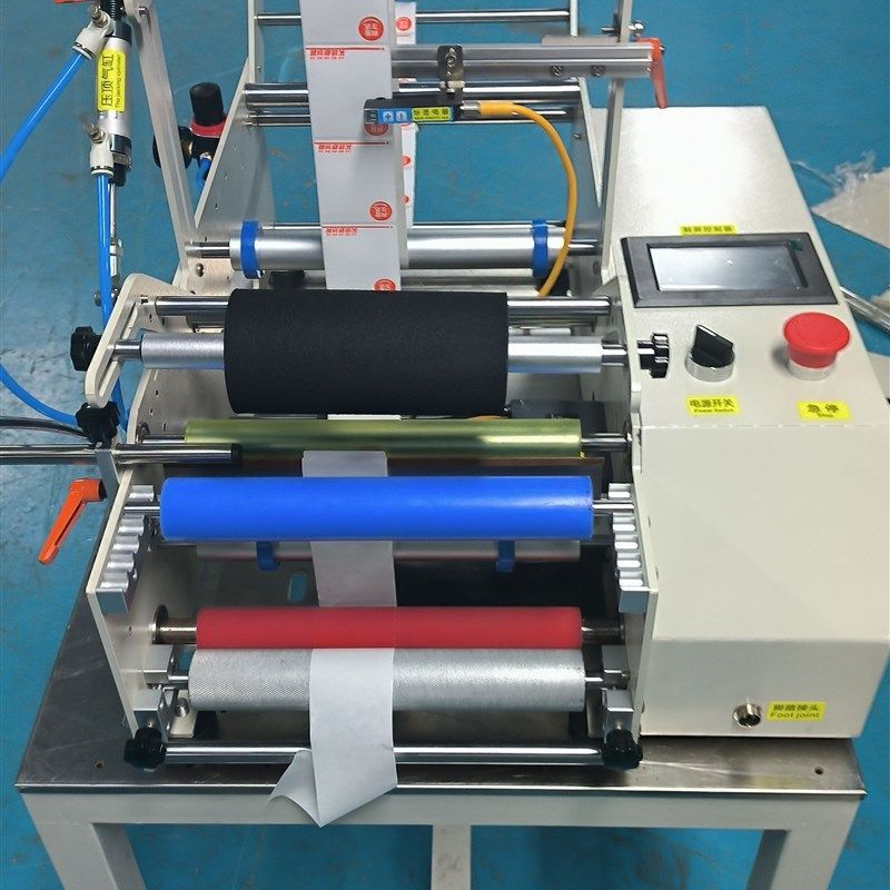 半自动不干胶圆瓶贴标机全小型手动平面 台式园酒瓶贴标签机,五金/工具,贴标机,淘宝优惠券,粉丝福利购,淘宝优惠卷