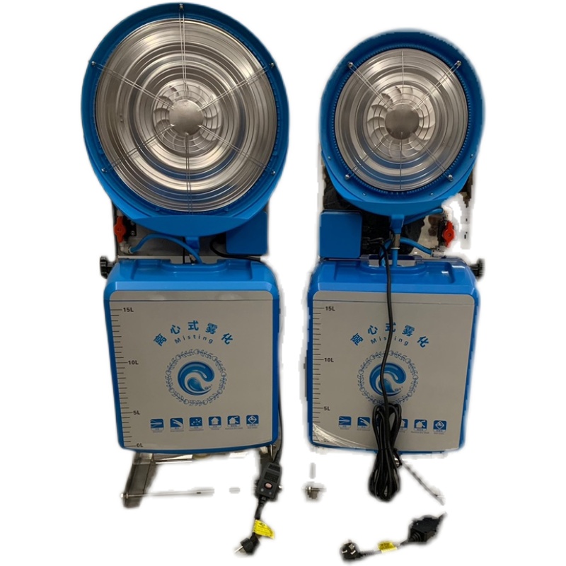养殖畜牧猪场人员通道消毒室喷雾机水雾化落地离心式加湿器雾化盘