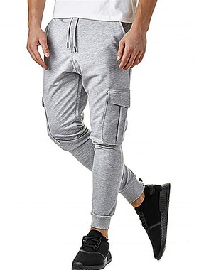 现货2022 Men Cargo Milituary Pants Autumn Casual Skinny Pant